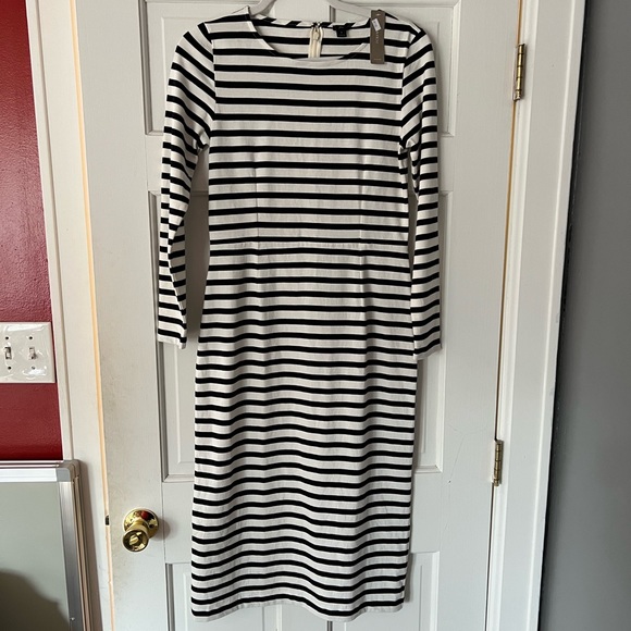 J. Crew Striped Dress - Picture 2 of 8